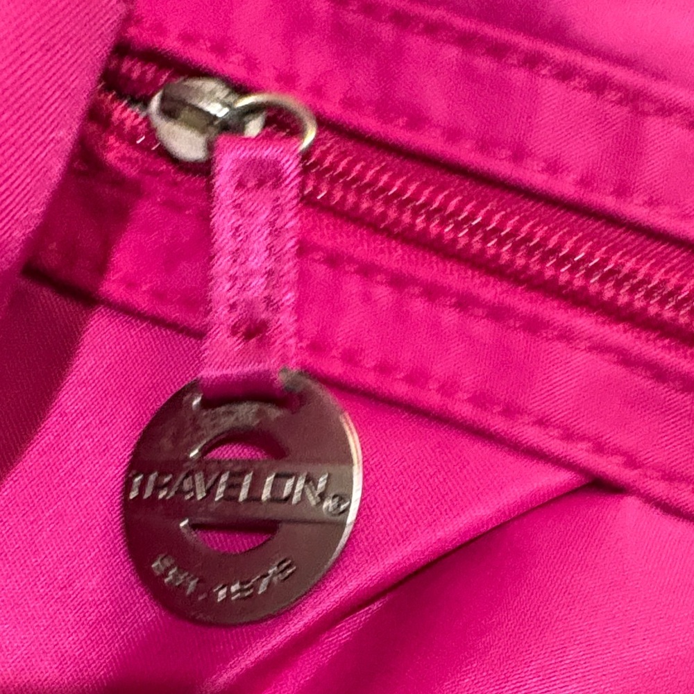 Travelon Fuchsia Crossbody Bag - Picture 5 of 8
